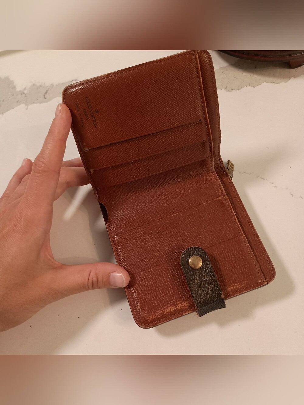Louis Vuitton Vintage Monogram Compact Zip Wallet - Picture 7 of 14